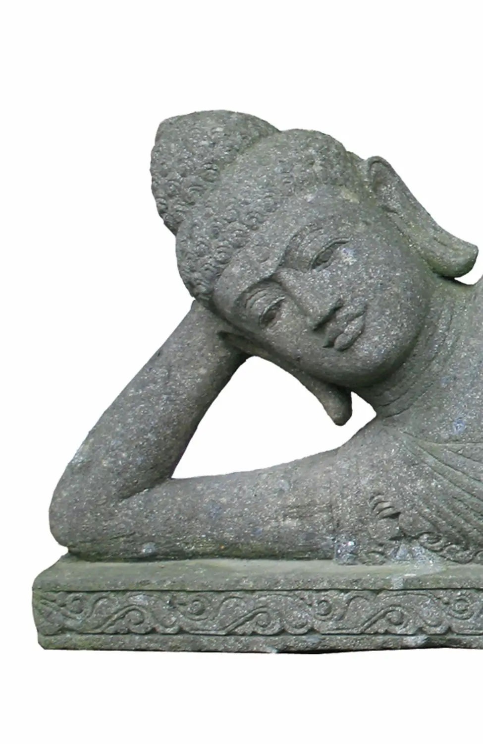  Product image 2 of the product “Reclining Buddha-Indian Style, in the sizes from 75cm to 400cm, Natural finish ”